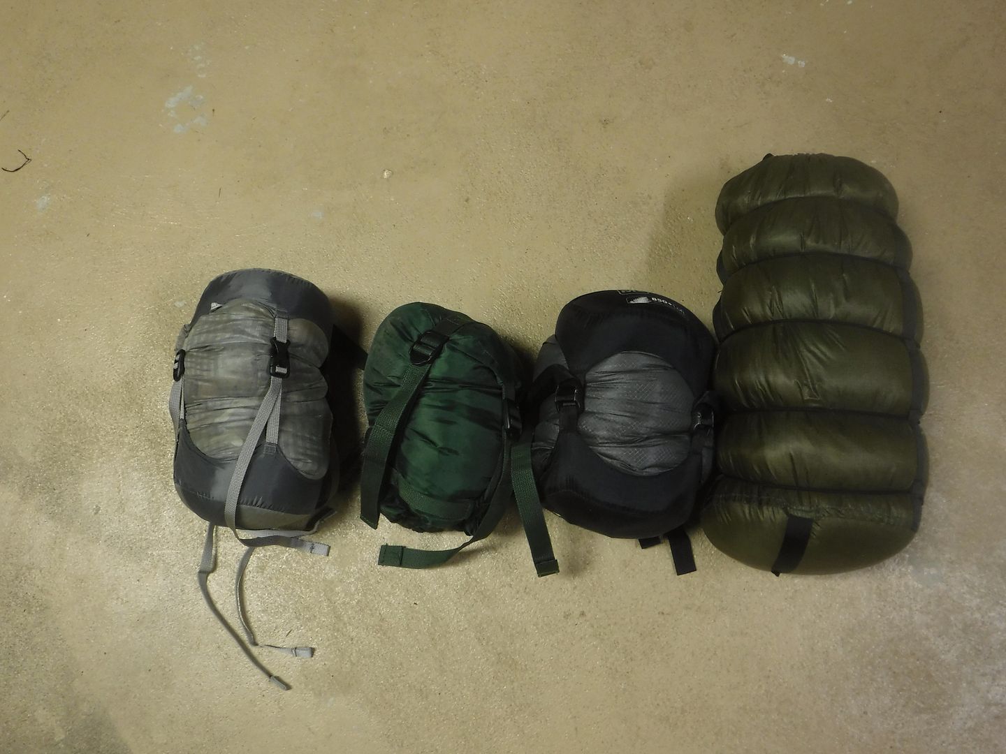 Kifaru Slick Bag Packed Dimensions?